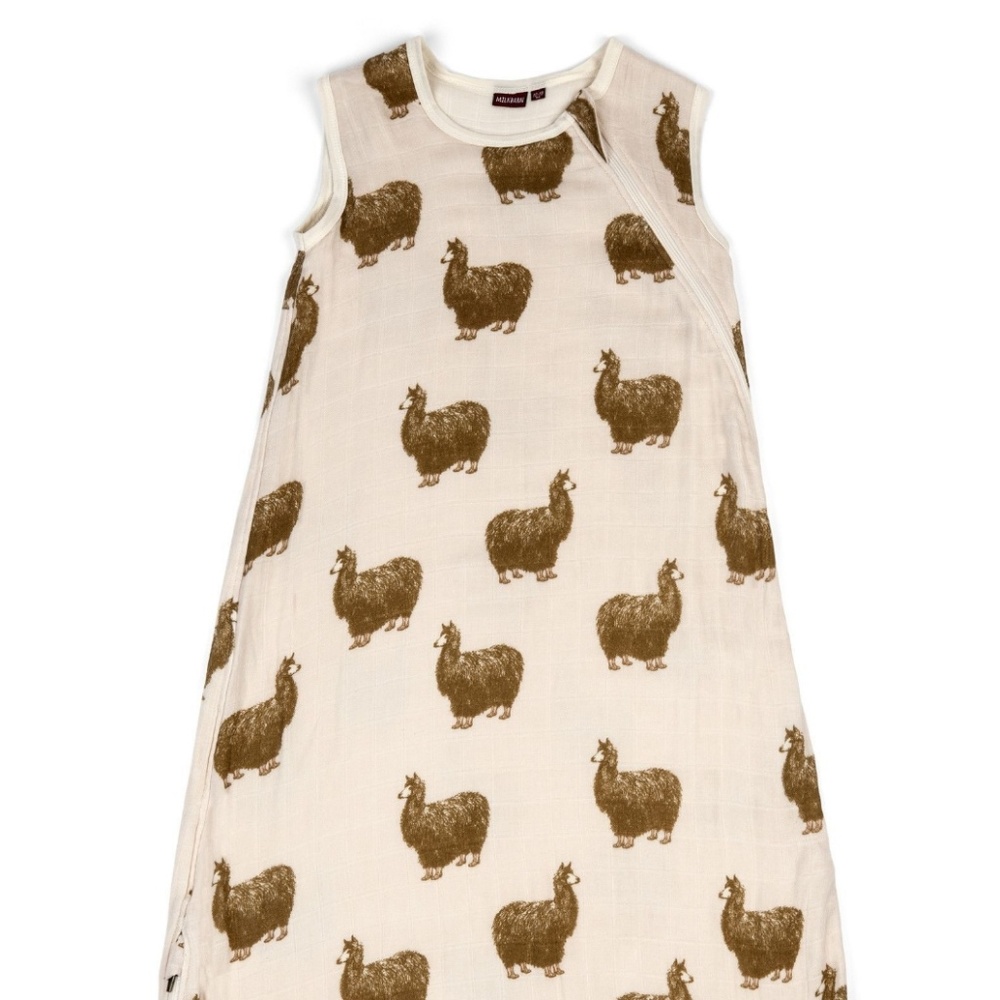 Milkbarn muslin alpaca sleep sack 0-6 months